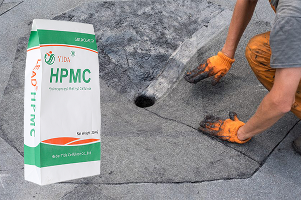 Hydroxypropyl methyl cellulose for flat drainage
